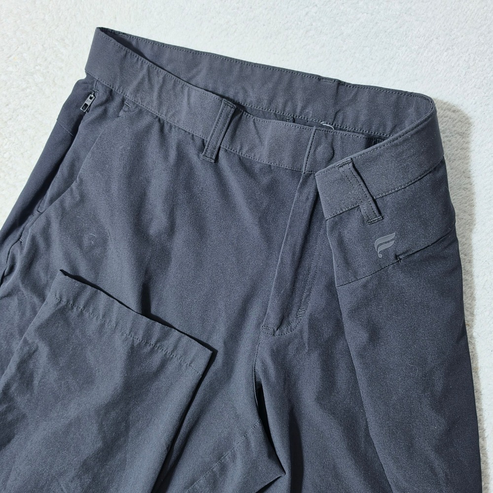 Fabletics Only-Way Pant Mens 36/29 Black Performance Stretch Trousers